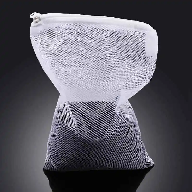 3/6Pcs Aquarium Filter Media Bags With Zipper For Fish Tank Charcoal Pelletized Remove Activated Carbon Biospheres Ceramic Rings