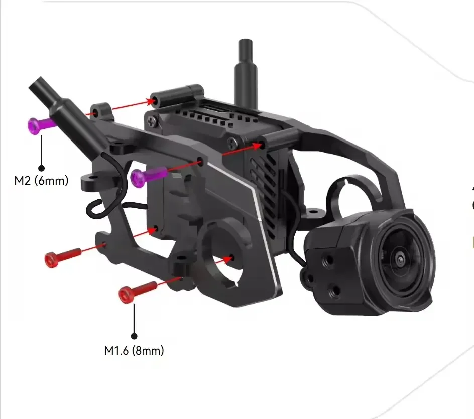 Zestaw aktualizacyjny SpeedyBee Bee25 Pro do akcesoriów do dronów FPV DJI O3 O4 Air Unit