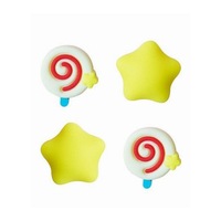 Lollipop Star Silicone Thumb Stick Grip Cap Cover For Nintendo Switch Oled NS Lite For Sony PS5 PS4 Pro PS3 Xbox One Series X/S