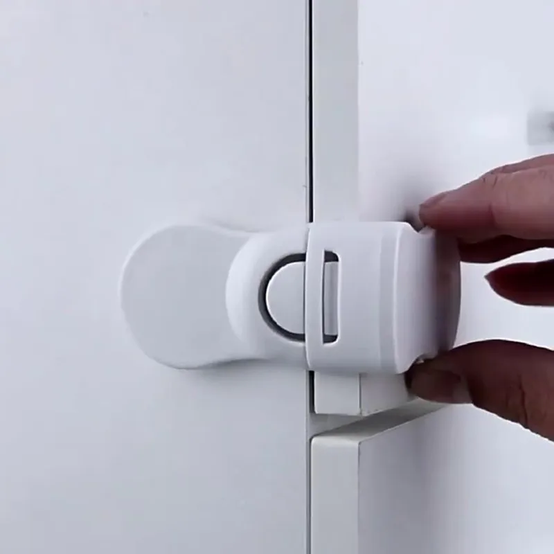 Baby Safety Drawer Lock Baby Hand Clip Resistant Cabinet Lock Child Protection Lock (For All Right Angle Drawer Locks)
