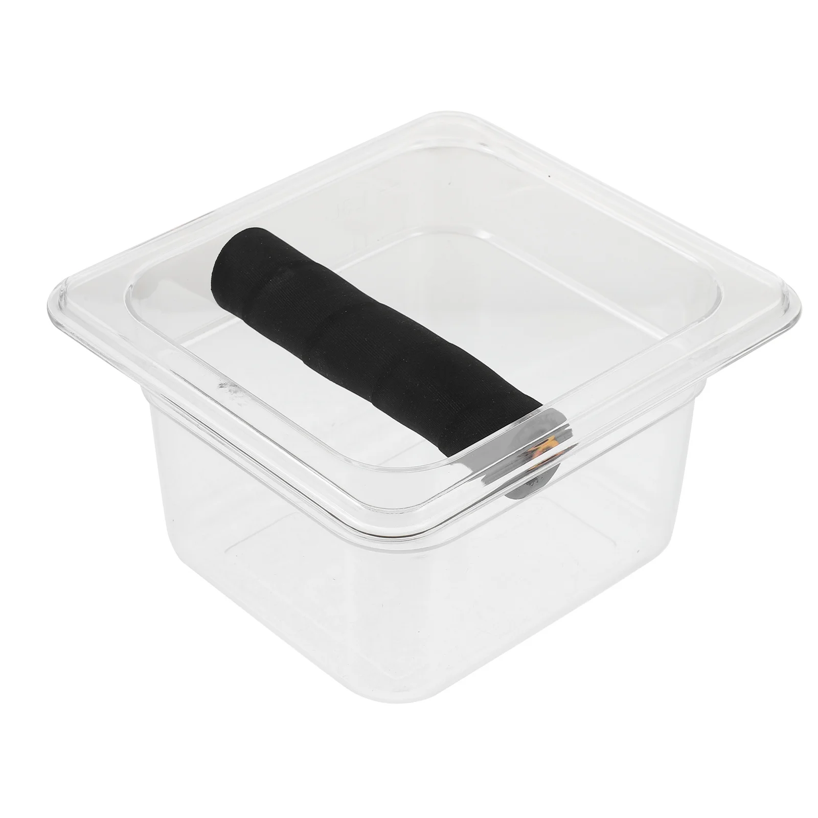 

Coffee Clear Acrylic Used Coffee Powder Dustbin Grounds Container Practical Accessories