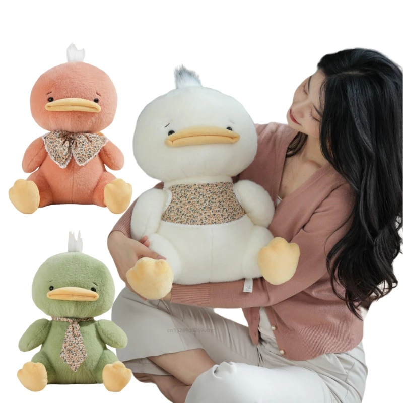 

High Quality Handsome Duck Fried Hair Cartoon Stuffed Animal Baby Comfort Pillow Cushion Soft Home Decor Birthday Gift for Girls