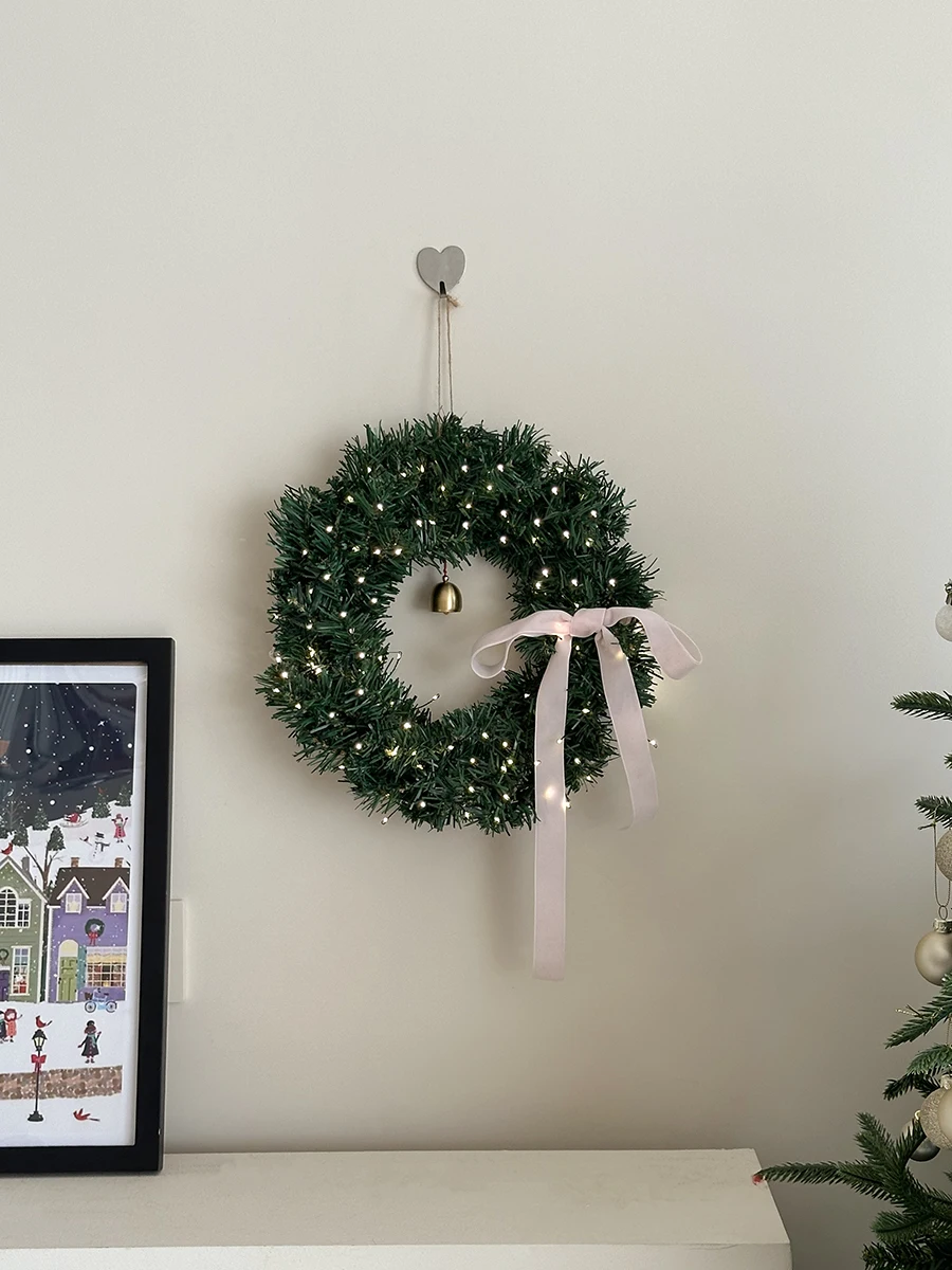 

Праздничные украшения Cisas: Колокольчики, цветочные кольца, подвески на дверь, DIY-композиции из ивовых веток, подарки, праздничные подвесные украшения