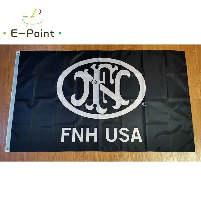 

FN Herstal FNH США Gun Flag 3 фута * 5 футов (90 * 150 см) Размер Рождественские украшения для дома Флаг Баннер Крытый Открытый Декор M50