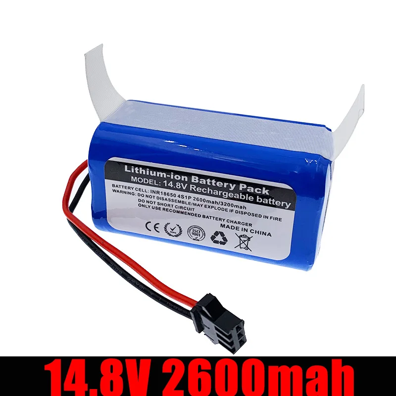 

VAKAUMUS New 14.8v 2600mah Replacement Li-ion Battery For Conga Excellence Ecovacs Deebot N79s N79 Eufy Robovac 11s 12 15C