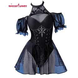 haikyuu Women Anime Derivative Sexy One-piece Swimsuit Halter Backless Tummy Control Bathing Suit