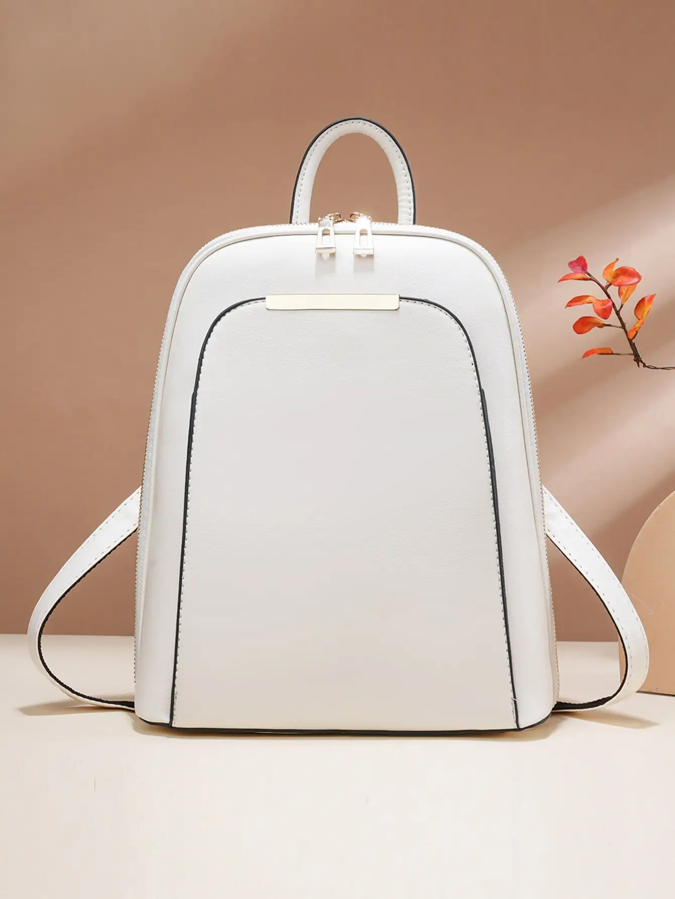 

Fashionable, minimalist backpack, atmospheric student top hand-held backpack, large capacity college backpack