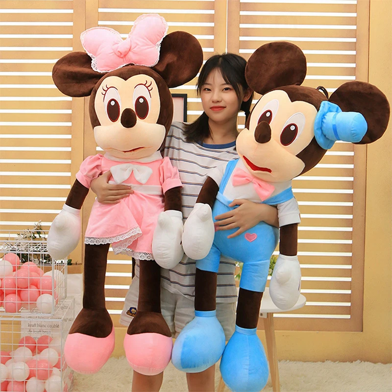 

Plush Mickey Minnie Doll Cartoon Dress Minnie Kids Pillow Toy Girl Gift for Children Birthday Xmas Present Best Seller Plush Toy