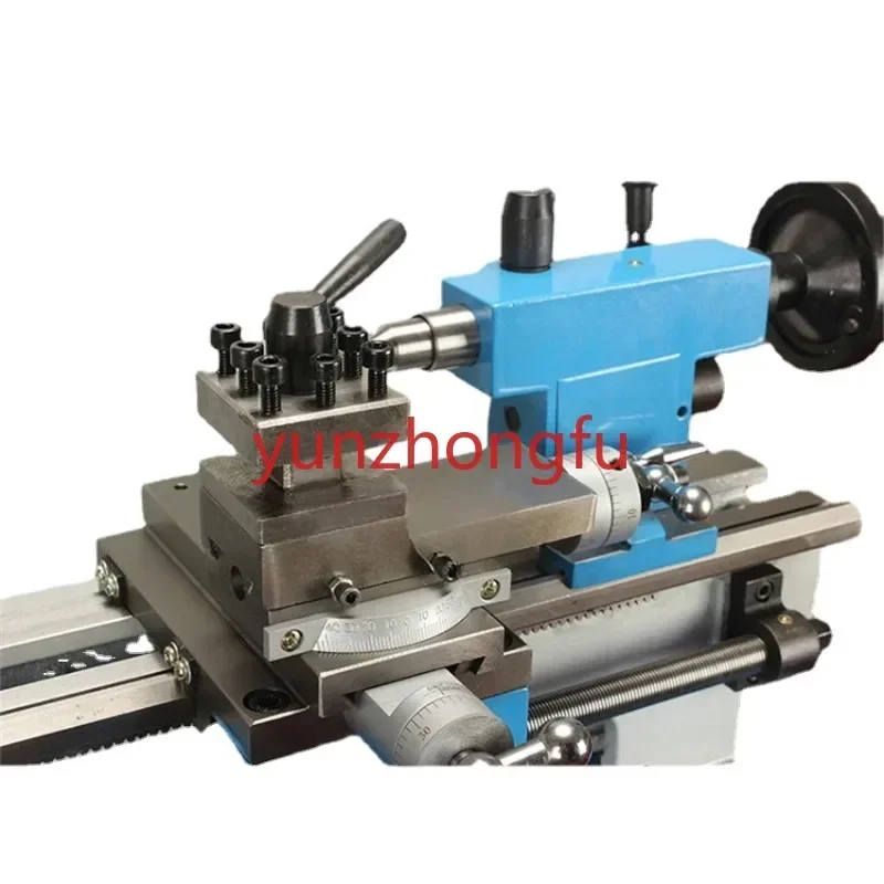 CQ0618A Horizontal Metal Milling Lathe Mini  High-quality Bench  Machine Household Variable Speed   220V