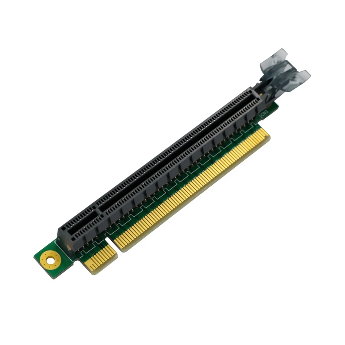 PCIE 16X Riser Card Adapter PCI Express 3.0 PCI-E to PCI-E 16X Slot Converter 90 Degree Connectors for 1U Server