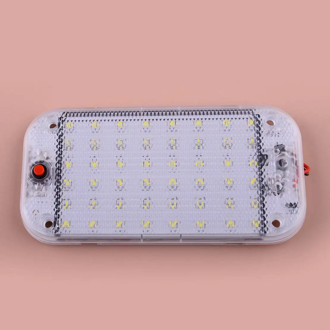 12-85V 5W Universal Interior Lighting White LED Ceiling Dome Light Map Lamp for Trailer Camper RV Caravan Truck Car Boat