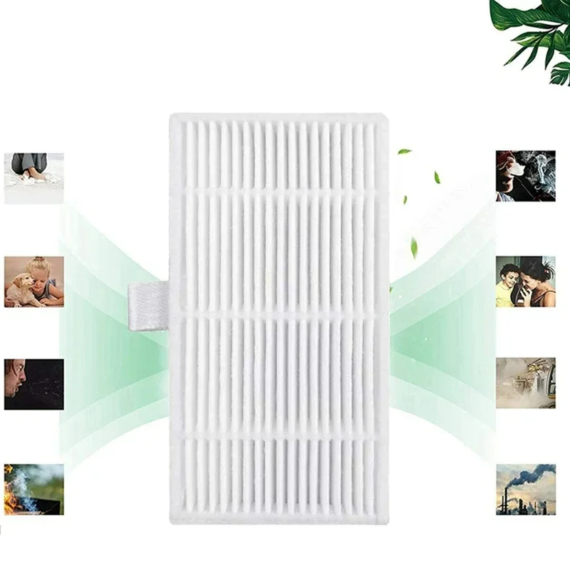 Compatible For Uwant U200 / U200 Pro / Edison 2 Plus U250 Main Side Brush Mop Cloth Hepa Filter Dust Bag Accessories Parts