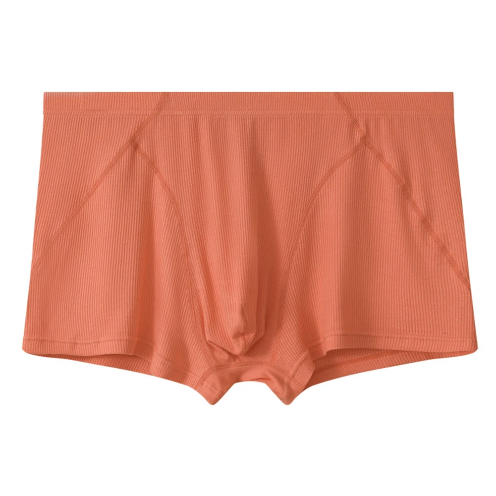 سراويل داخلية للرجال، سراويل بوكسر للارتداء اليومي، نسيج بوليستر، طول منتظم، لون خالص، جميع المواسم #3