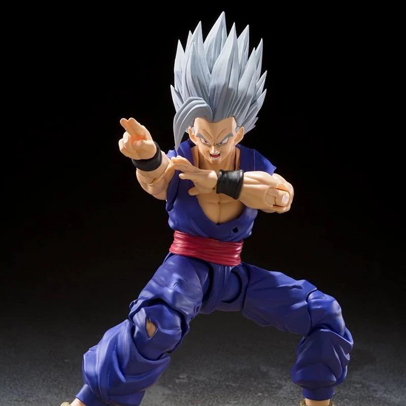 شكل حركة الوحش Shf Dragon Ball Gohan ، مجموعة دمية متحركة من كلوريد البولي فينيل ، ألعاب أنيمي ، تمثال سوبر سايان ، هدية ، 17