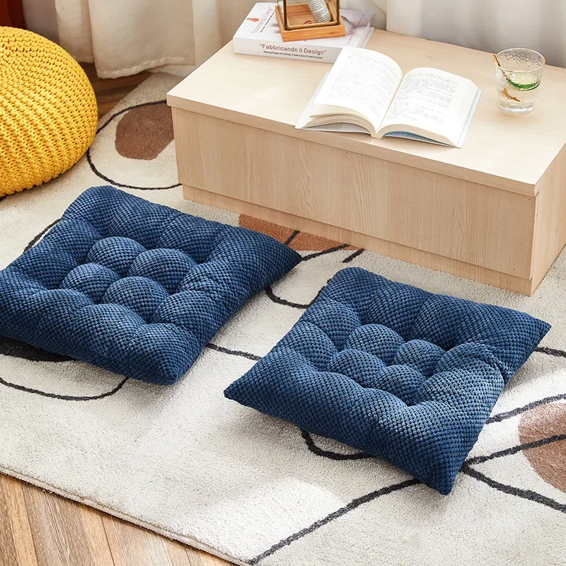 

40/45cm Cushion Square Soft Warm Home Dining Chair Office Student Chair Cushions Home Decoration Lumbar Pad Floor Mat