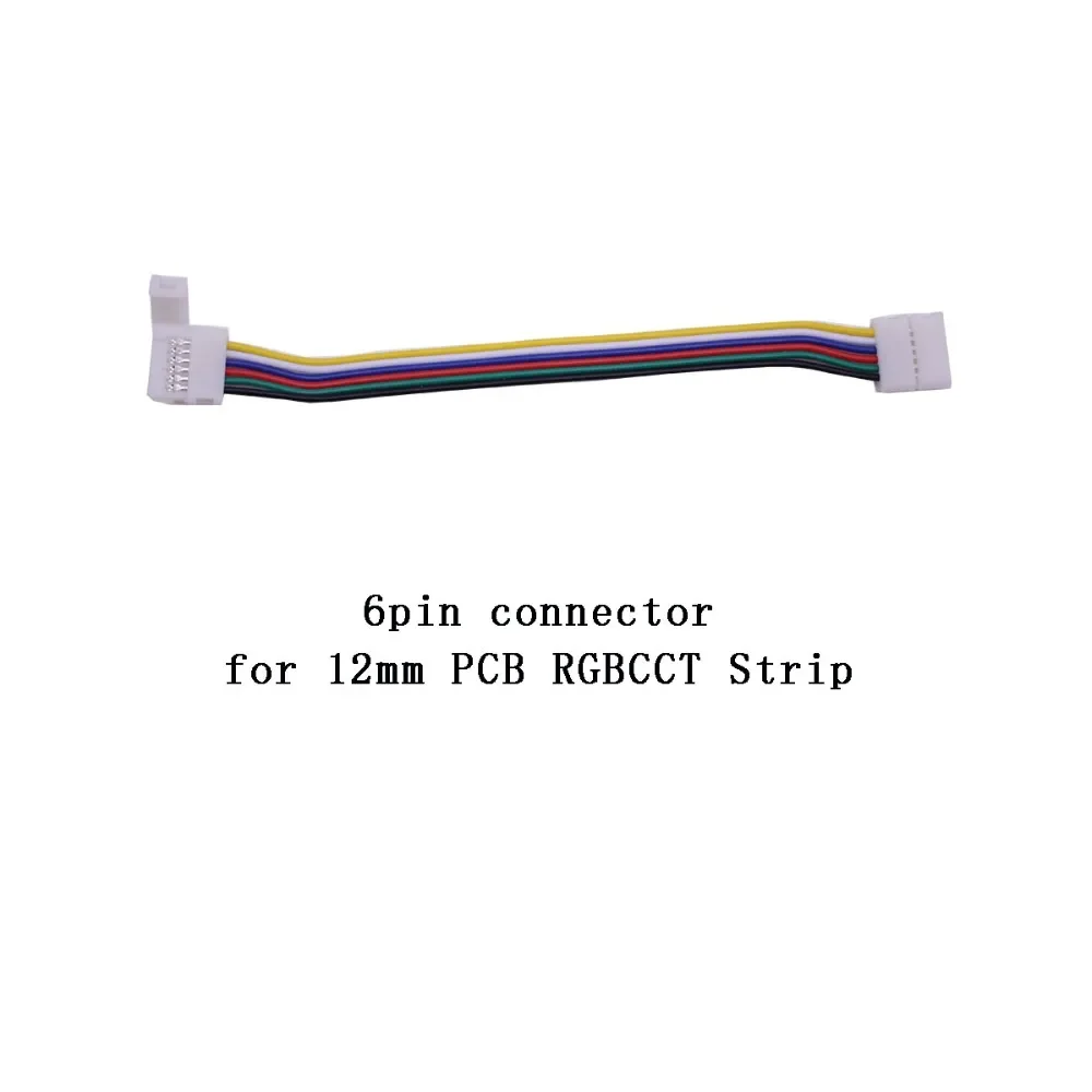 2pin 3pin 4pin 5pin 6pin led wire connector  Electronic Connector  Wire cable for led strip light tape white cct RGB RGBW RGBCCT