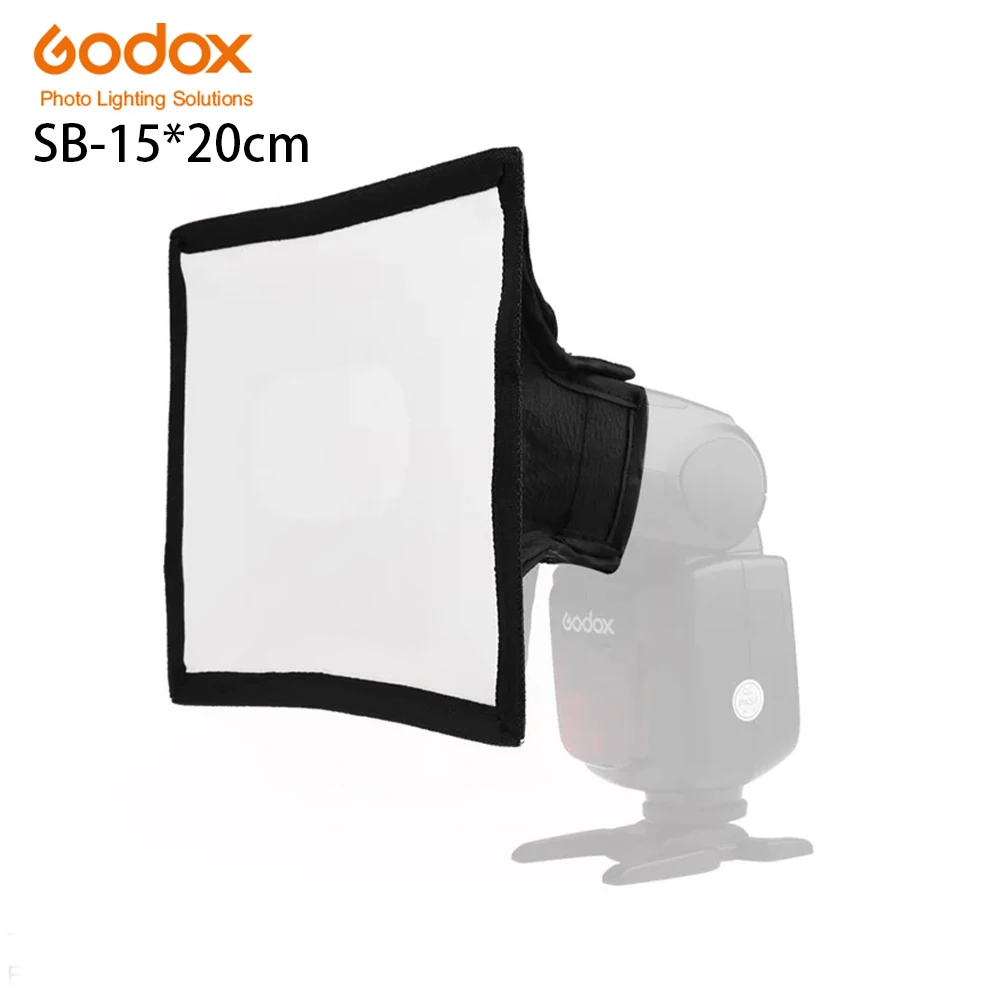 

GODOX SB1520 15*20 см Софтбокс Универсальный складной софтбокс с вспышкой Диффузор для камеры Speedlite