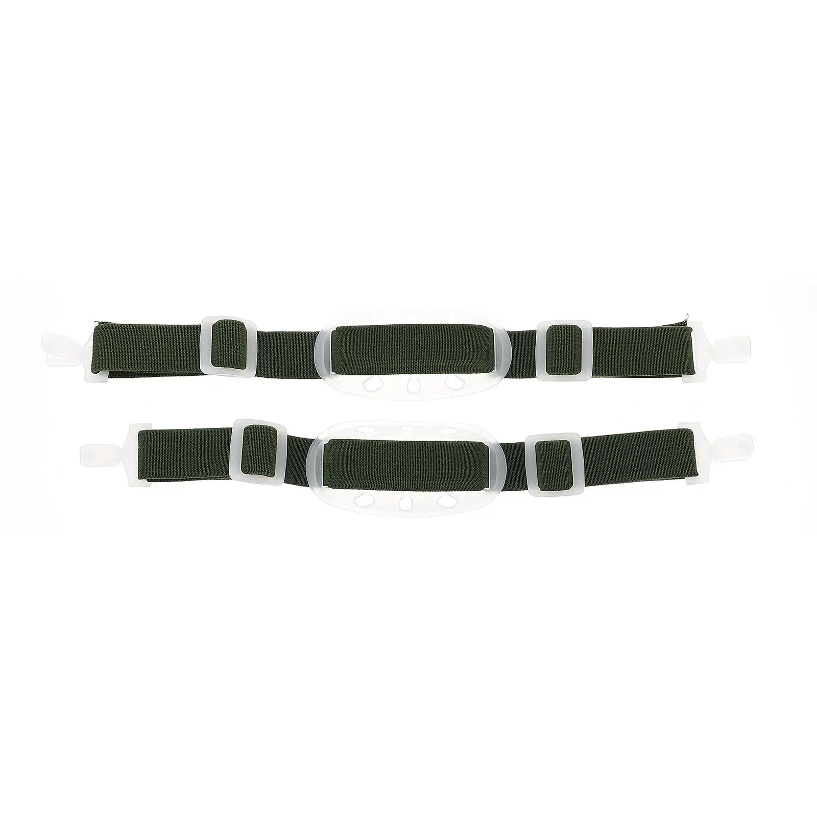 

2Pcs Safety Hard Hat Accessories Green Chin Straps Adjustable Elastic Bands for Construction Workers Universal Replacement Belts