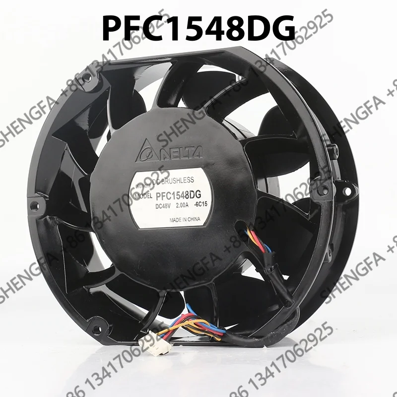 AC EC 17050 170X150X50MM 17CM High air pressure Server Ball bearing Original Delta 5V 12V 24V DC 48V 2.00A PFC1548DG cooling fan