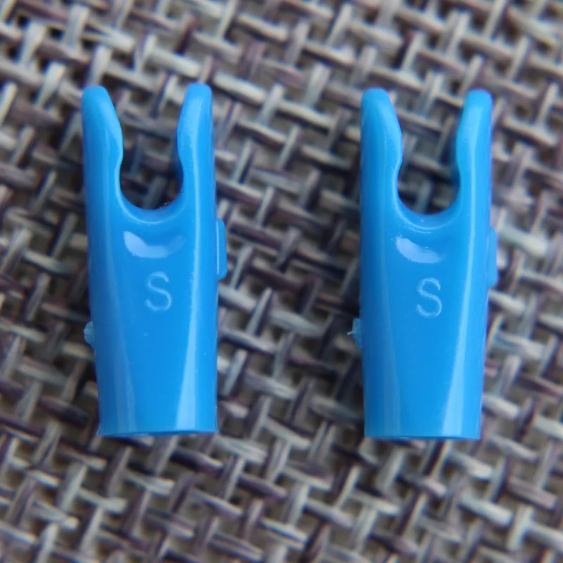 Pin de flecha para tiro con arco, 50 piezas, tamaño L y tamaño S para id6.2 mm, id4.2 mm, eje de carbono, accesorio DIY