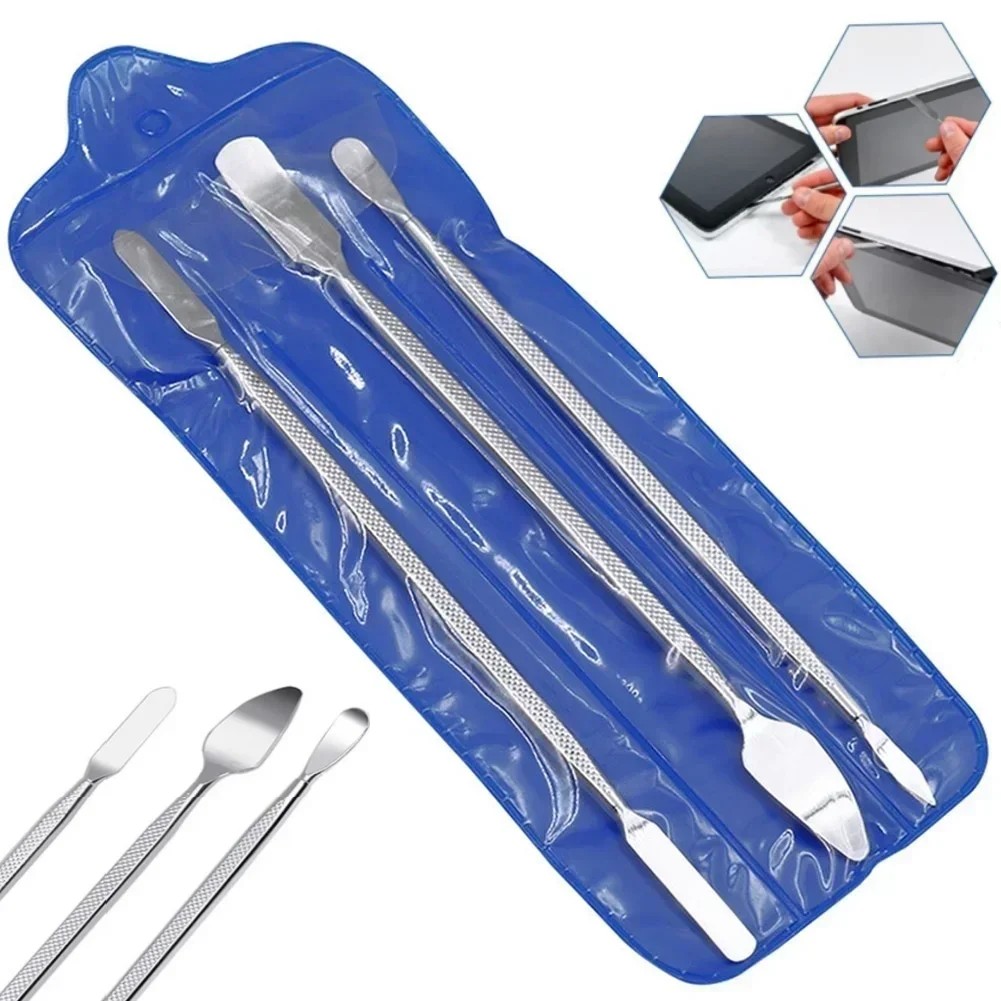 3Pcs Opening Opener Pry Tool Universal Metal Spudger for Screen Phone iPad Tablet Computer Disassemble Repair Hand Tools