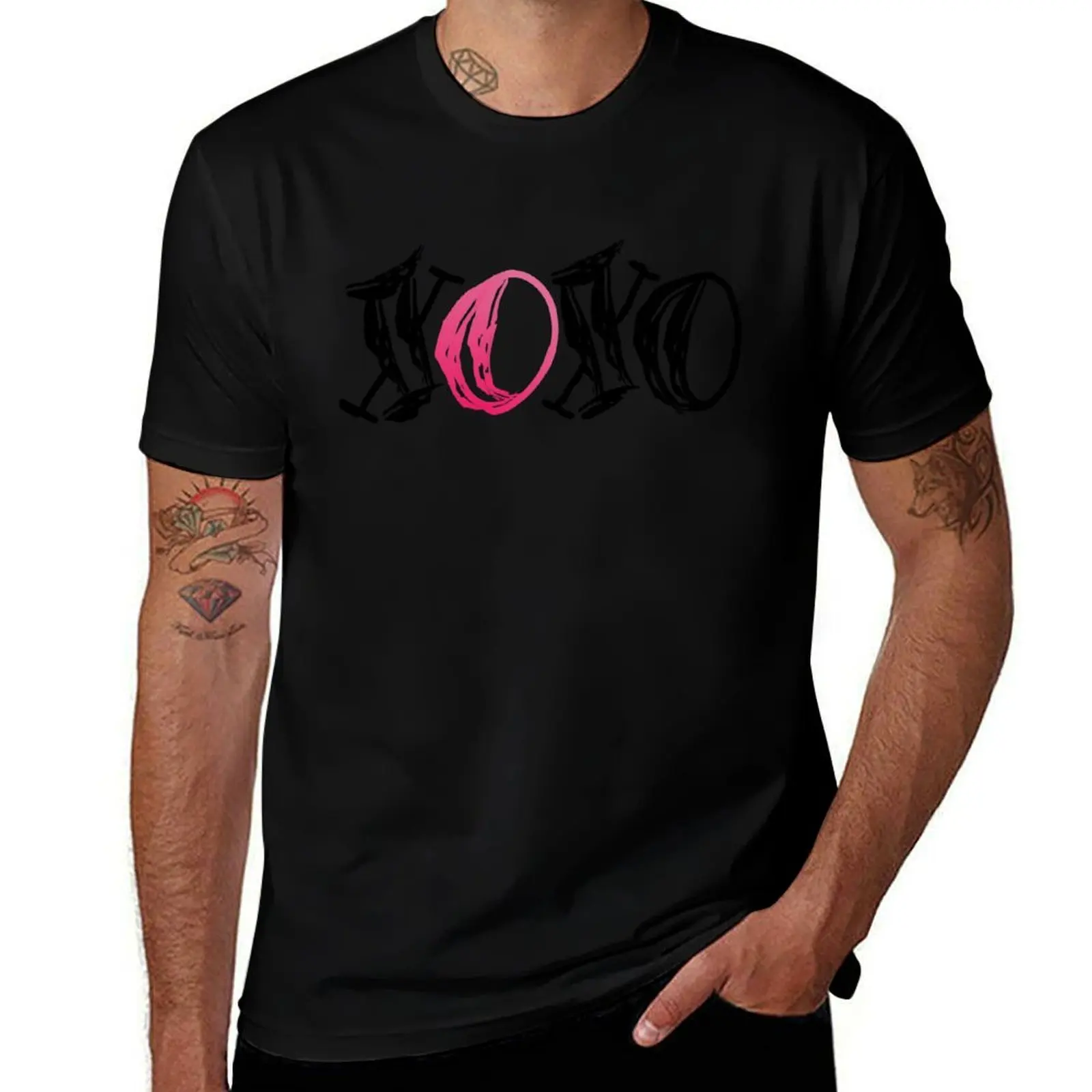 

Xoxo valentine T-Shirt sweat Personalized t-shirt hippie clothes t shirts for men graphic