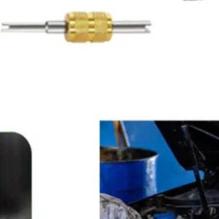 for r12 To Air Conditioning Adapter Kit Quick Coupler 90 Degree High For AC Retrofit Systems With Valve Core Removal Tool