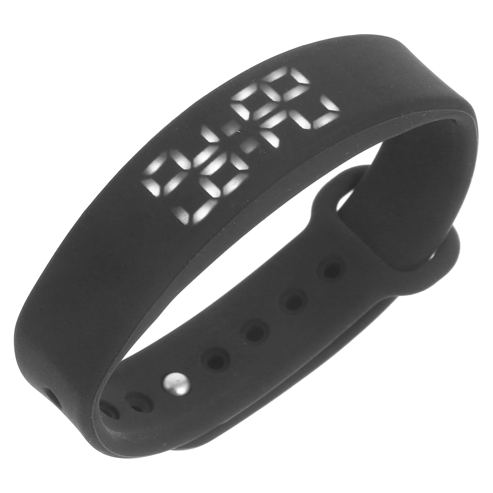 

Multifunction Smart Wristband Bracelet with Pedometer / Thermometer / Sleep Monitor / Vibration Alarm (Black)