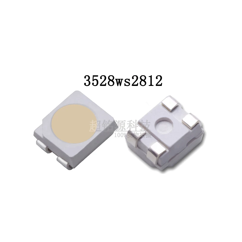 20PCS Fog 3528 Symphony 5V Built-in Control IC Patch LED Lamp Beads WS2812B Programmable SMD