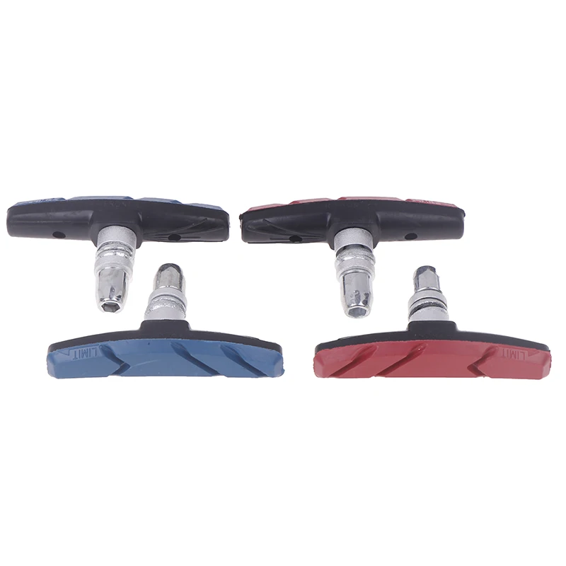 AliExpress NONE 1 Pair Bike Brake Pads V-Brake Rubber Road Bike Brake Holder Pads Shoes Blocks Rim Brake Anti-Resistance Cycling Accessories