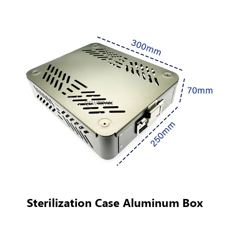 Aluminum Box Sterilization Box Case for  Electric Power Bone Drill Orthopedics Instruments Sterilizing Tray