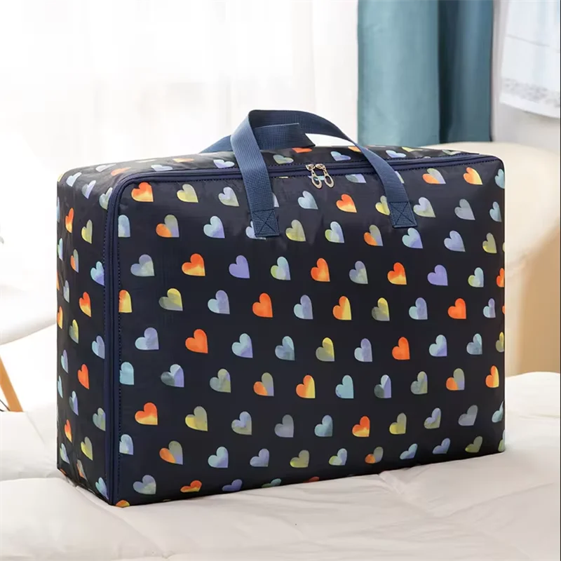 Wardrobe Large Capacity Cotton Quilt Clothes Storage Organizing Bag Student Luggage Storage Bag Toy Miscellaneous Storage Bag