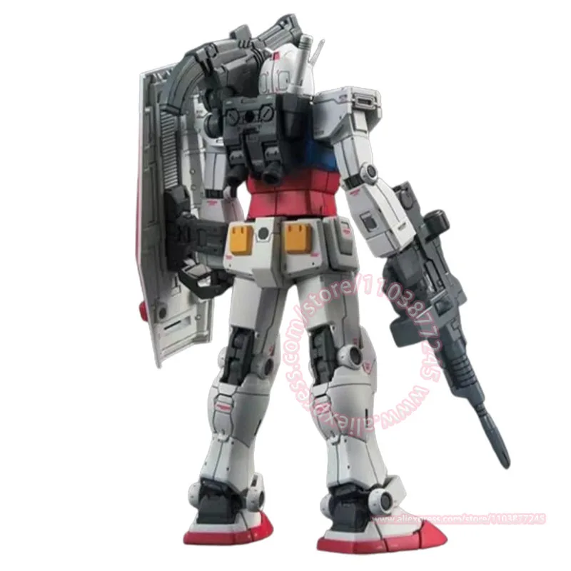 BANDAI HG 1/144 GTO 026 RX-78-2 กันดั้มอินเทรนด์รุ่นอุปกรณ์ต่อพ่วงของเล่นรูปเดสก์ท็อปเครื่องประดับประกอบมือของขวัญวันเกิด