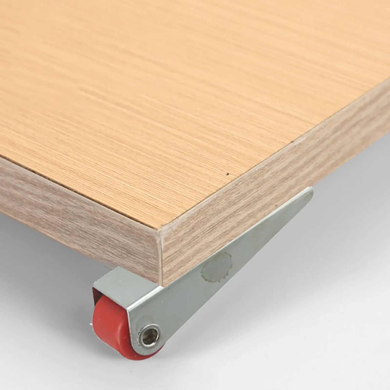For Sliding Doors For Storage Racks Furniture Casters Rubber Wheels Silent Side Mount Roller Effortless Sliding