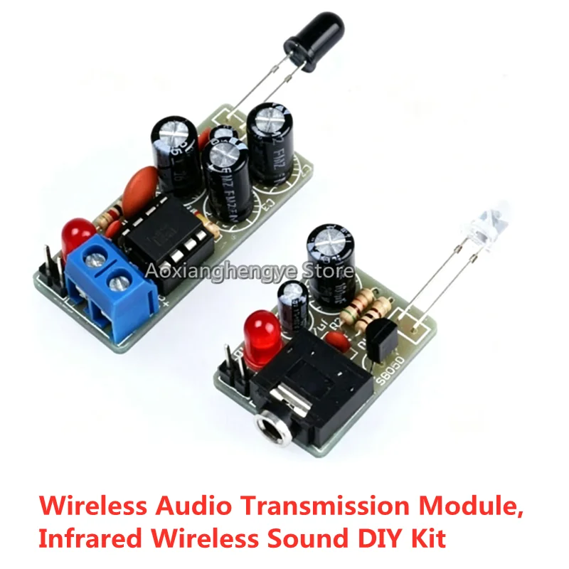 1set Wireless Audio Transmission Module, Infrared Wireless Sound DIY Kit Support BOM List Quotation