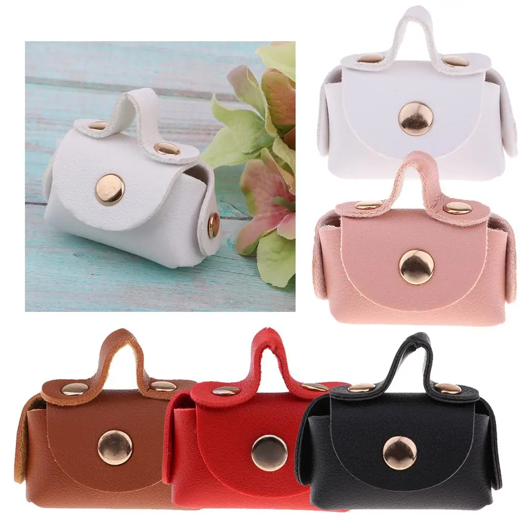 

30cm Doll PU Leather Handbag Bag Satchel Tote Purse for Doll Outfit