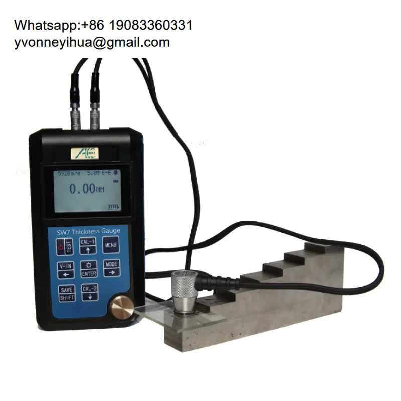 

Portable Wall Digital Through-coating Ultrasonic Thickness Gauge(echo To Echo)_ SW7