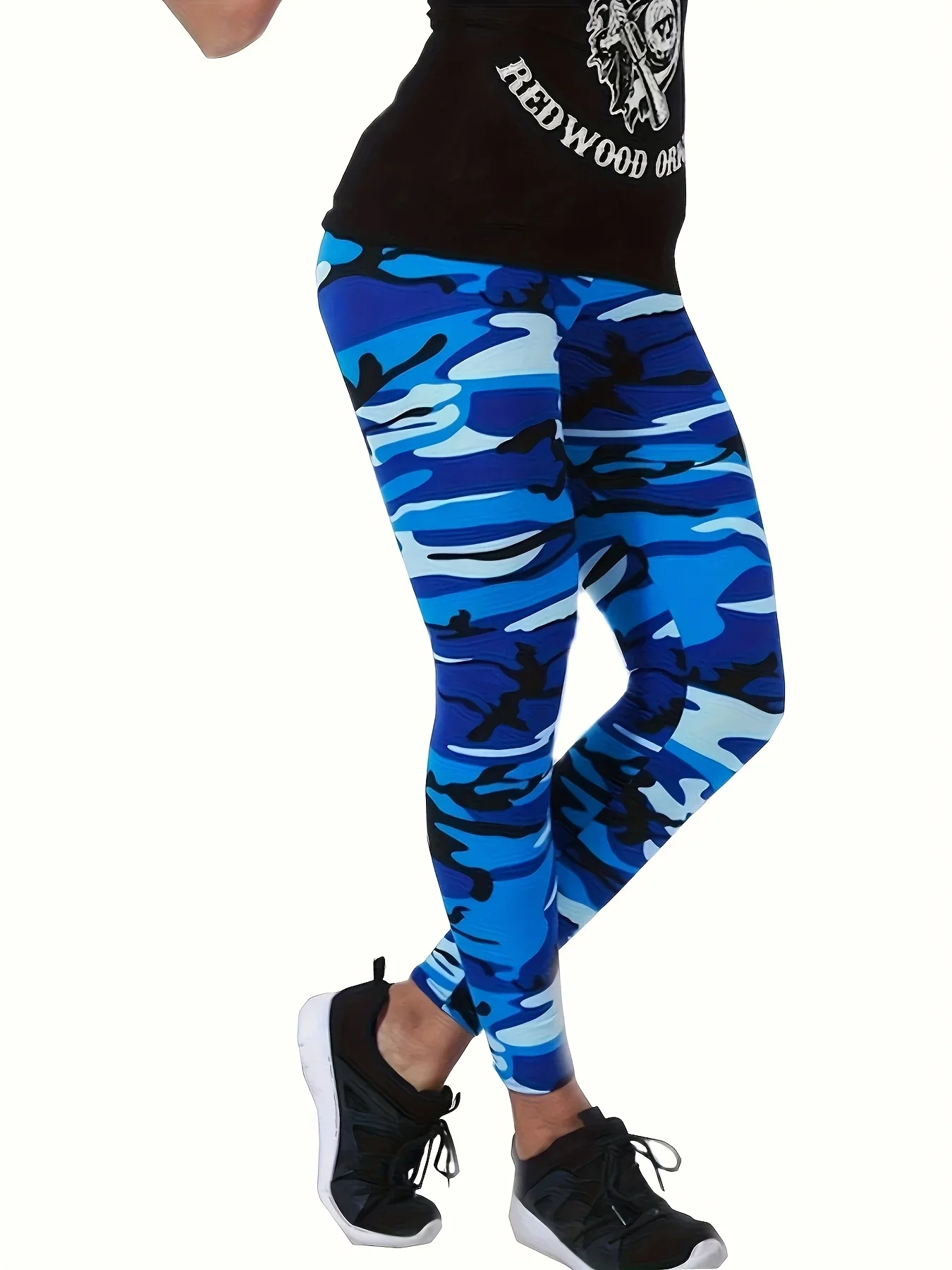 Women Pants Fashion Casual Printed Skull Slim Fit Pencil Nine-point Pants Sweatpants Cargo Pants Women Y2k Clothes Joggers Women