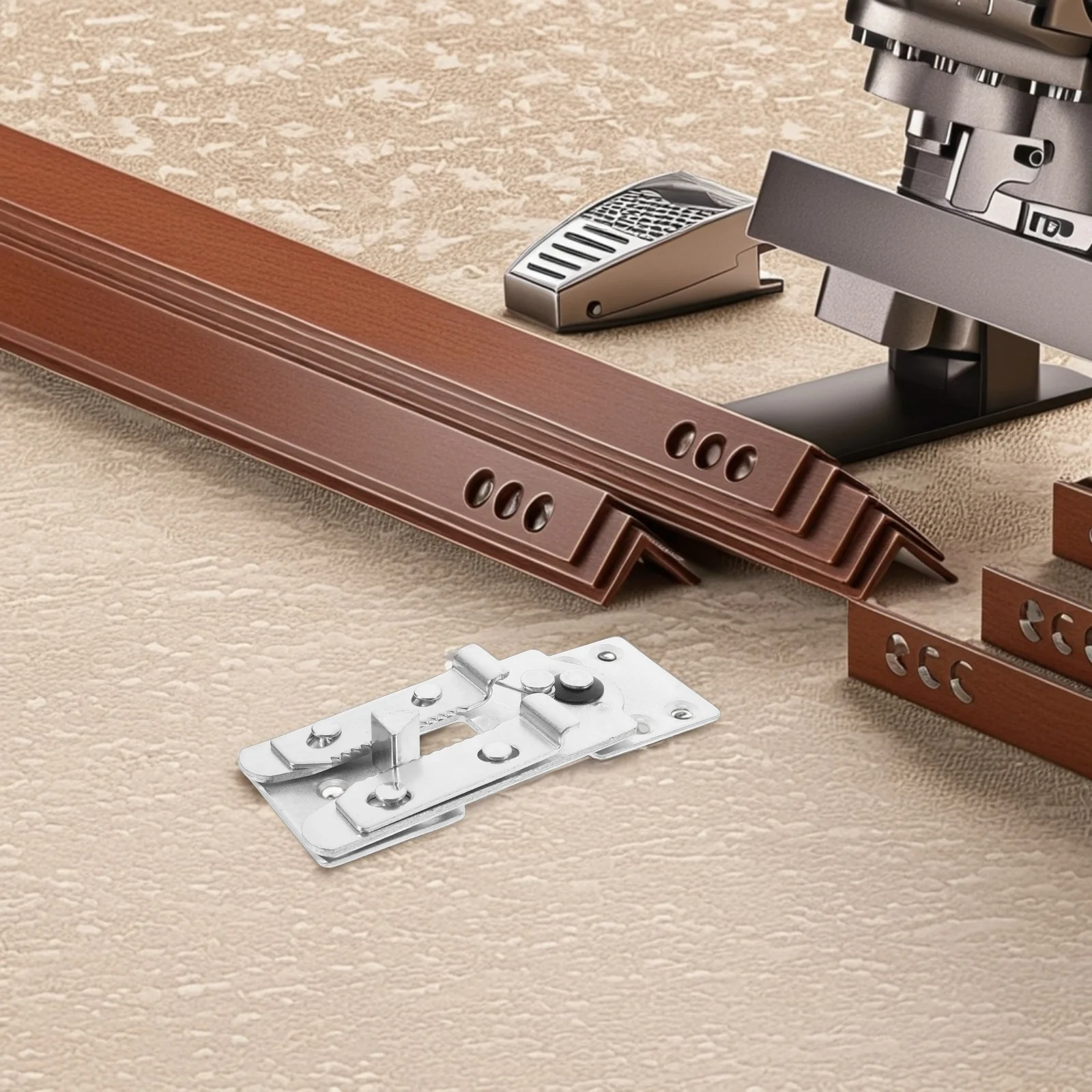 

2Pcs Furniture Connectors Hardware Metal Sectional Sofa Clips Heavy Duty Secure Couch Connector Attachment Sectional Clips