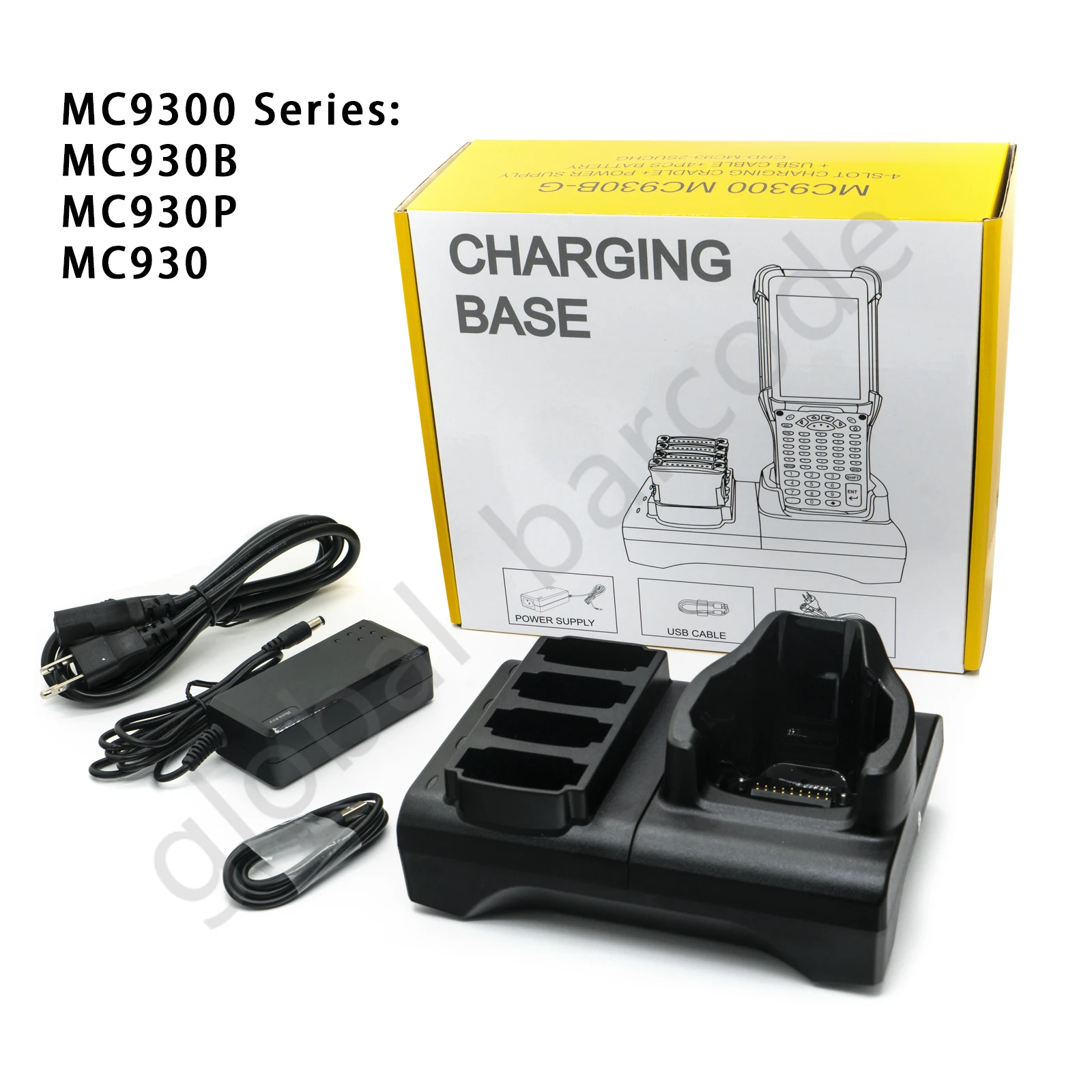 Brand New 4-Slot Charging Base For Symbol Zebra MC9300 MC930B MC930P MC930