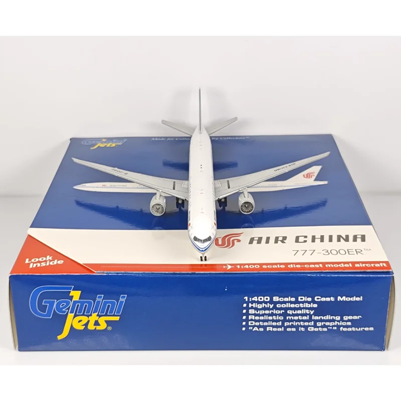 GeminiJets 1/400 مقياس الهواء الصين B777-300ER B-2086 دييكاست سبيكة طائرة نموذجية تحصيل زخرفة الزخرفية
