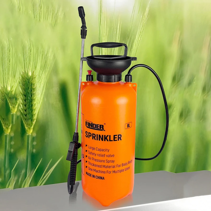 

8L Gardening Watering Can Portable Air Pressure Sprayer Large Capacity Watering Flowers Fogging Machine Household Manual Tools
