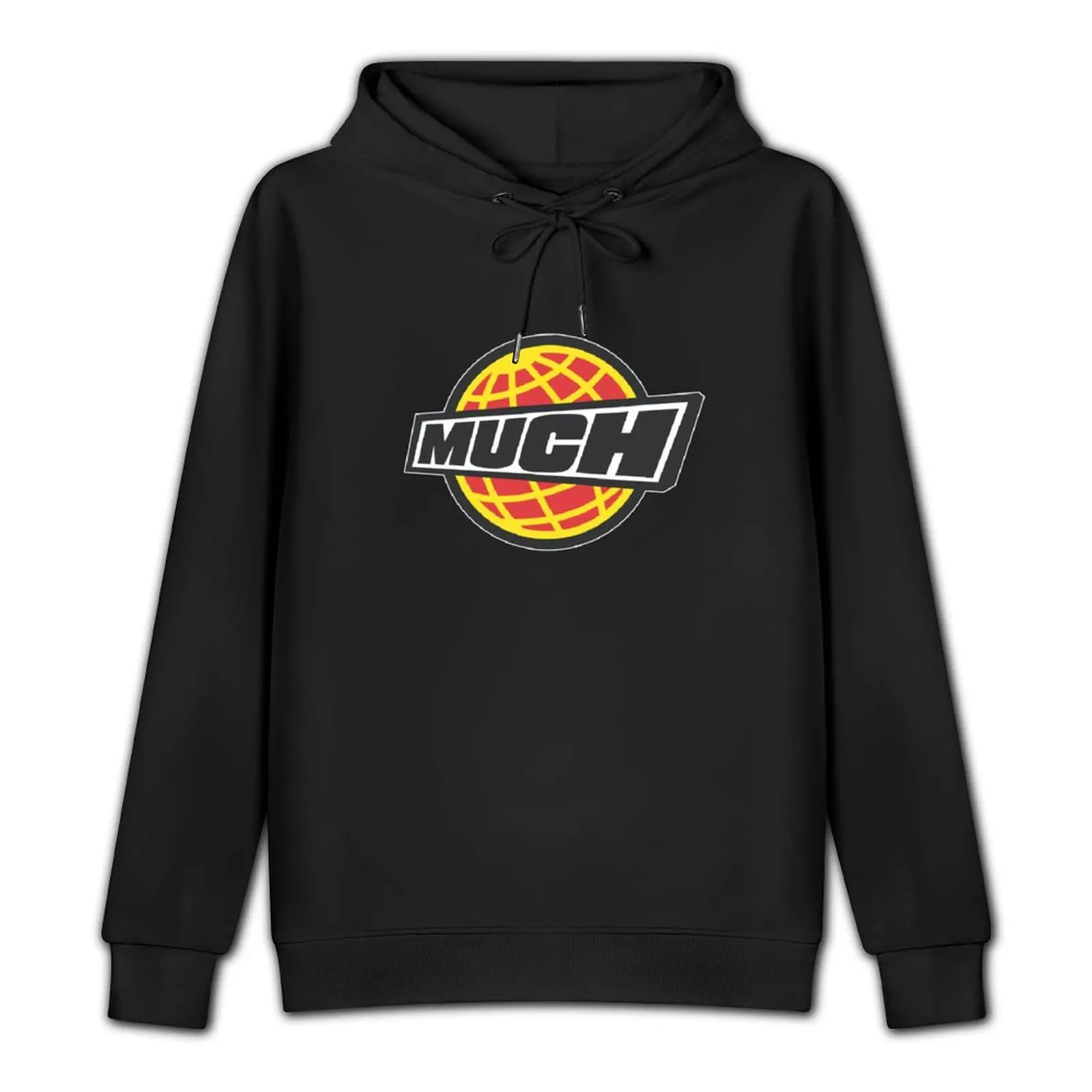 MUCH MUSIC RETRO LOGO Pullover Hoodie men's winter sweater men's clothes korean style clothes man hoodie