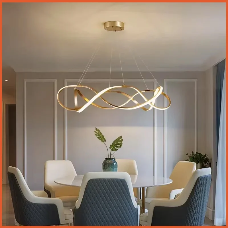 Modern LED Pendant Chandelier Light for Living Room Bedroom Hall Restaurant Indoor Home Decor