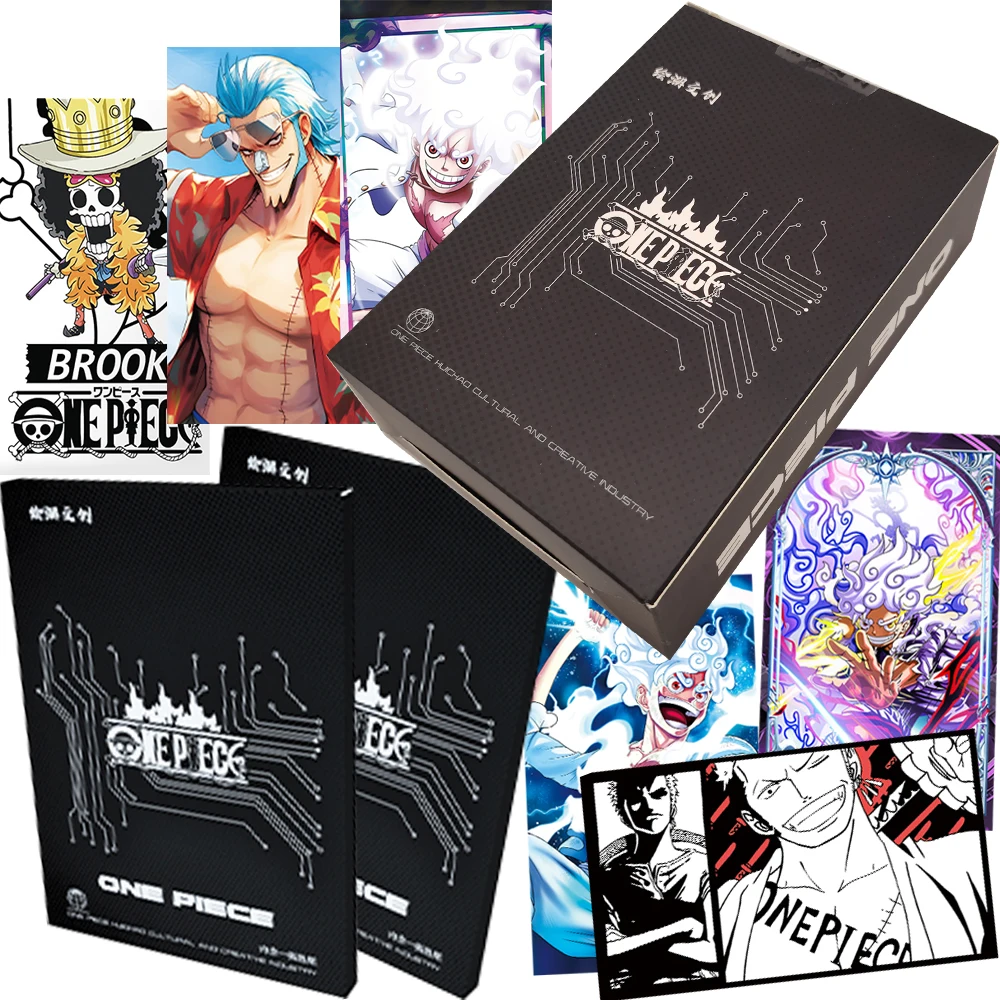 Wholesale One Piece Anime Color Paper Collection Cards Monkey D. Luffy High Quality and Exquisite Creative Cards Christmas Gifts