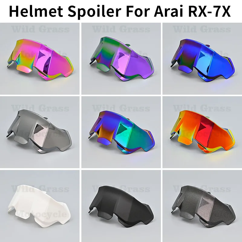 Motorcycle Lossless Accessories Cool Rear Trim Helmet Air Spoiler for Arai RX-7X RX7X VZ-Ram RX7V RX7 Casco Para Motos Spoiler