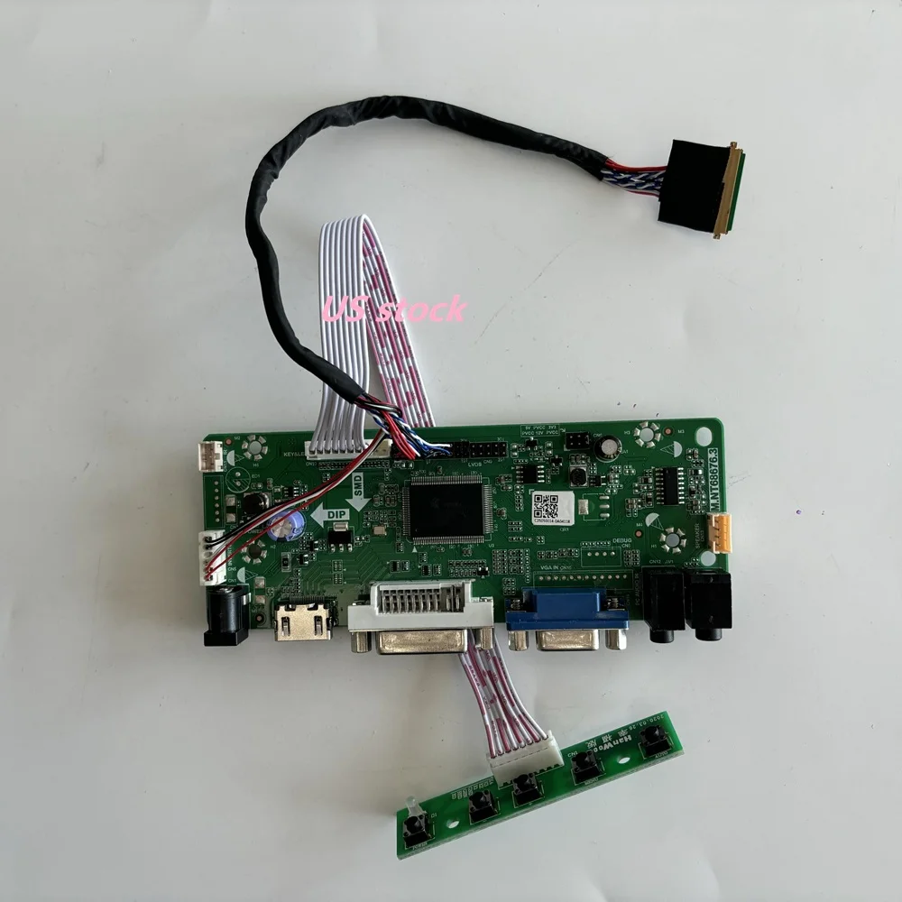 Controller board DVI HDMI-compatible VGA M.NT68676 kit for 1600*900 17.3