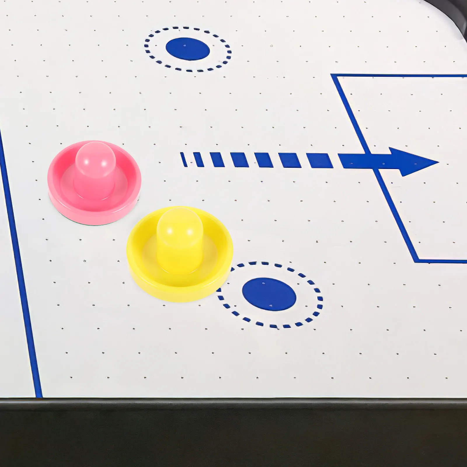 

1Set Table Ice Hockey Pucks Plastic Pusher Accessories Smooth Sliding Indoor Game Supplies Hockey Pushers Shipping Supplies
