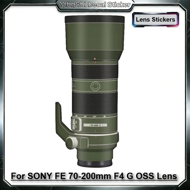 

Защитная виниловая пленка-наклейка для объектива SONY FE 70-200mm F4 G OSS, защитное покрытие для корпуса объектива SEL70200G 4/70-200 G
