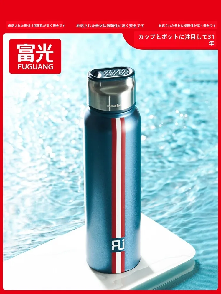 fugang-36-bouteille-d'eau-isolee-en-acier-inoxydable-pratique-sport-sle-pour-hommes-et-femmes-haute-valeur-esthetique-etudiant-convivial